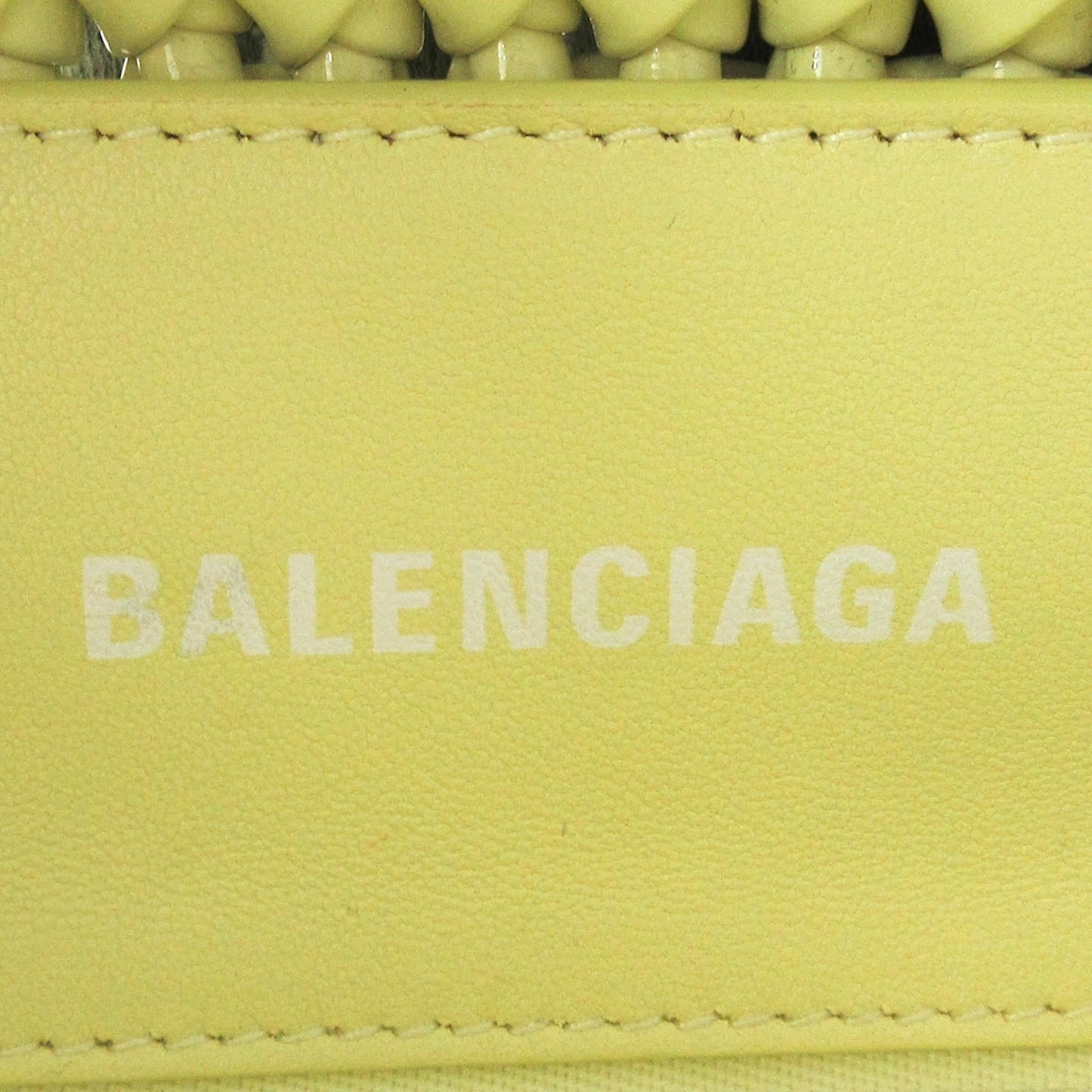 Balenciaga Patent Bistrot Panier XS (SHG-mbsior)
