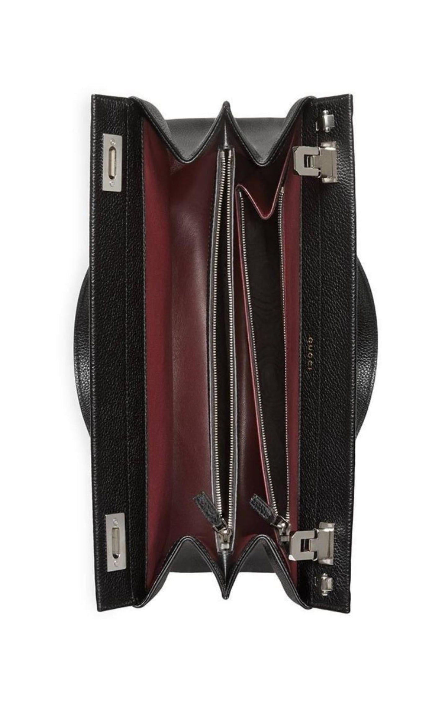 Black Zumi Medium Leather Tote Bag