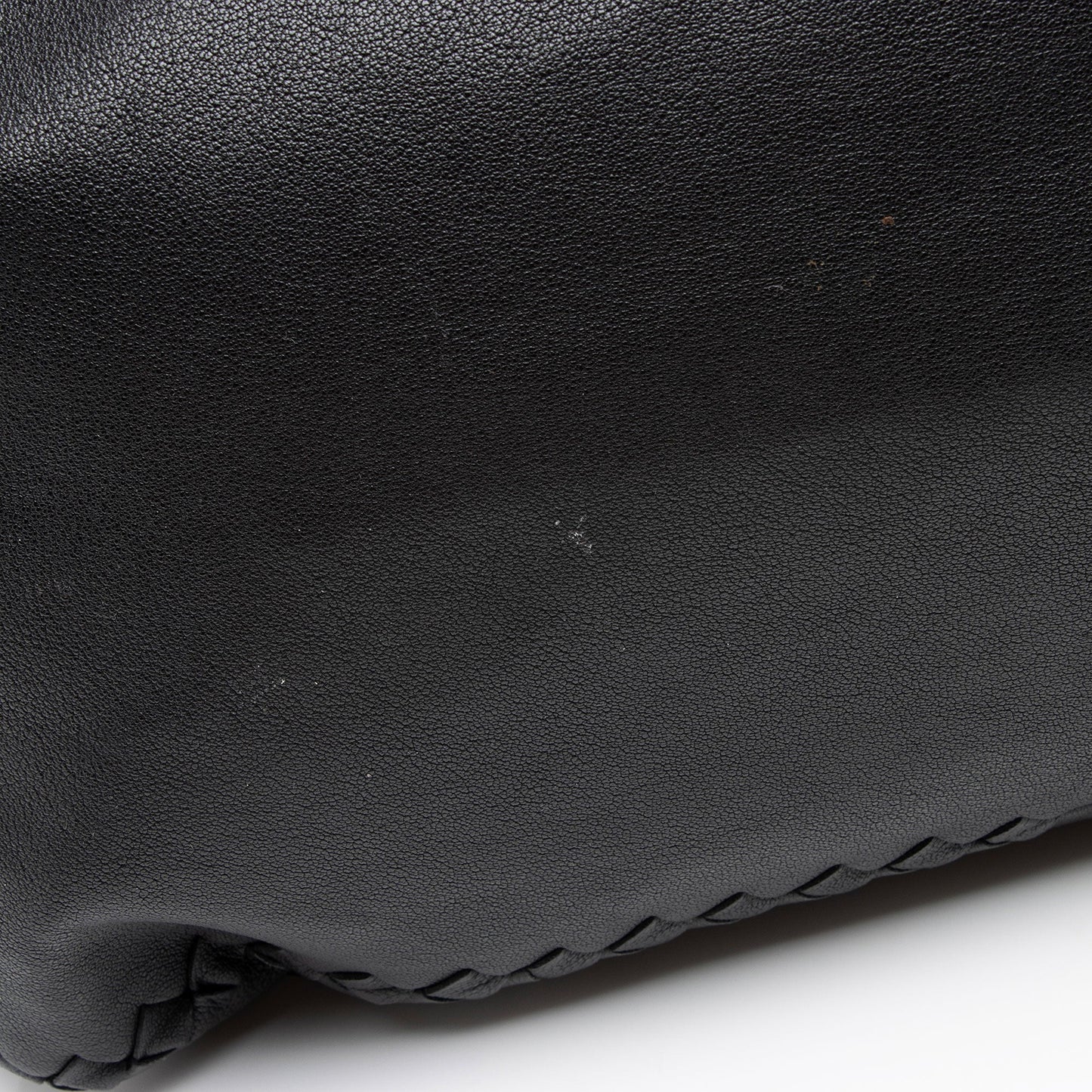 Bottega Veneta Buffalo Leather Satchel (SHF-W1iSWN)
