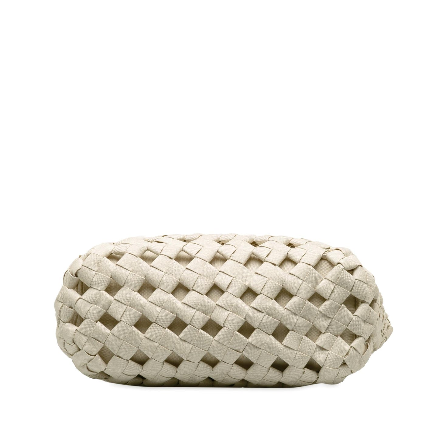 Bottega Veneta Canvas Window Woven Satchel (SHG-7SHWpr)