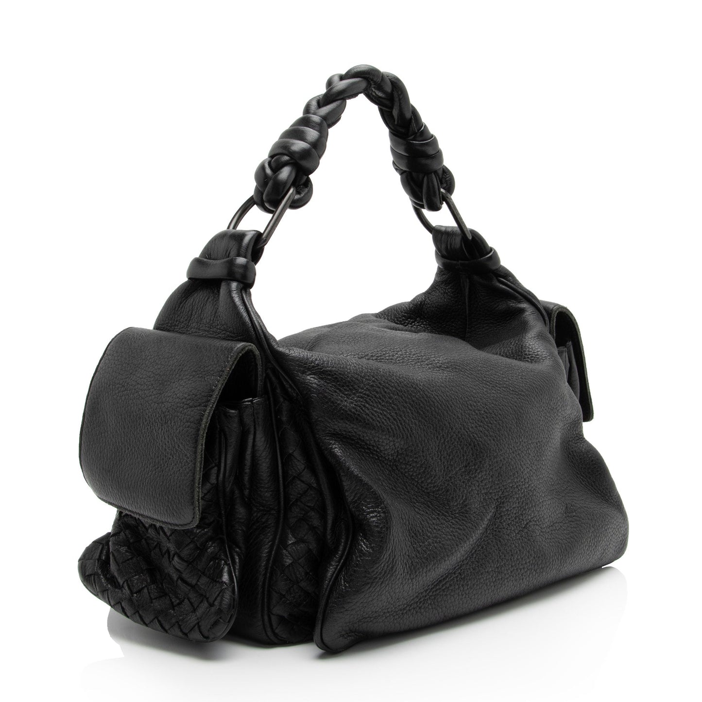 Bottega Veneta Cervo Cocker Satchel (SHF-wvkJeH)