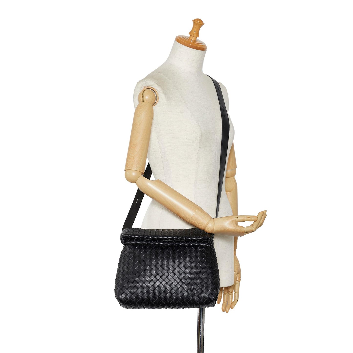 Bottega Veneta Intrecciato Fold Crossbody Bag (SHG-yjM3fp)