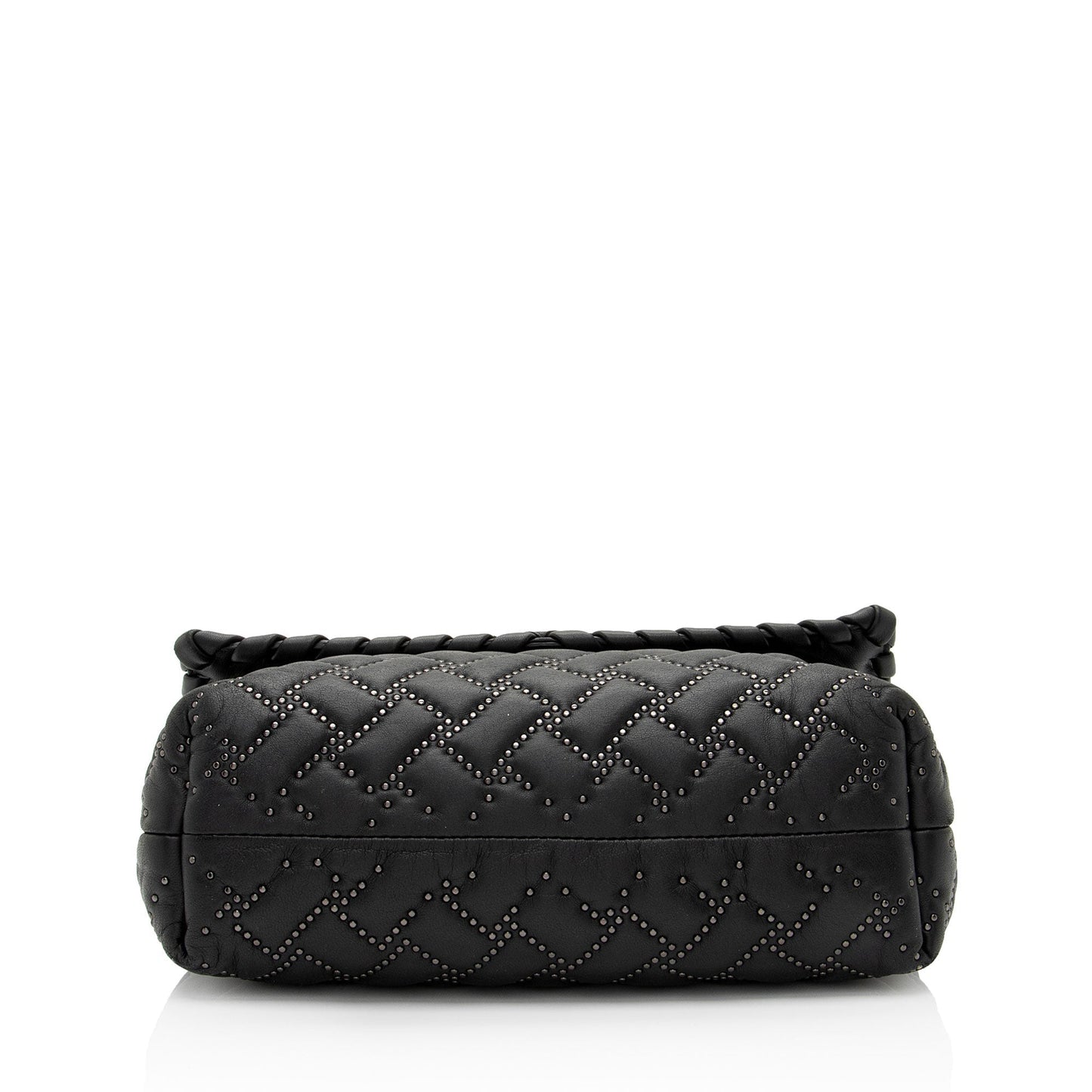 Bottega Veneta Intrecciato Microstud Olimpia Medium Shoulder Bag (SHF-1Fq6ti)