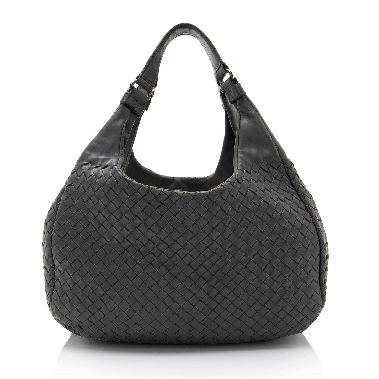 Bottega Veneta Intrecciato Nappa Campana Medium Shoulder Bag (SHF-a7yNeU)