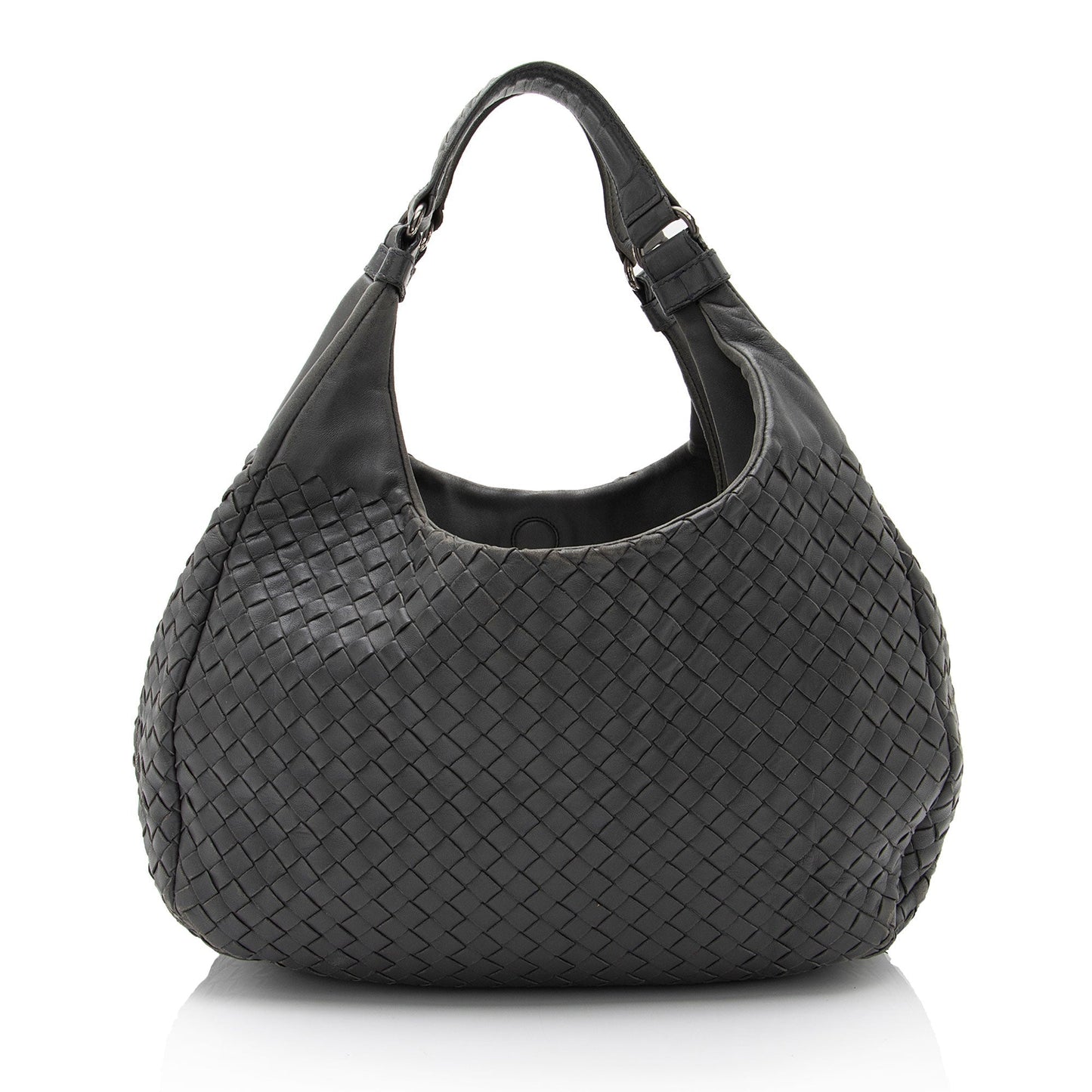 Bottega Veneta Intrecciato Nappa Campana Medium Shoulder Bag (SHF-a7yNeU)