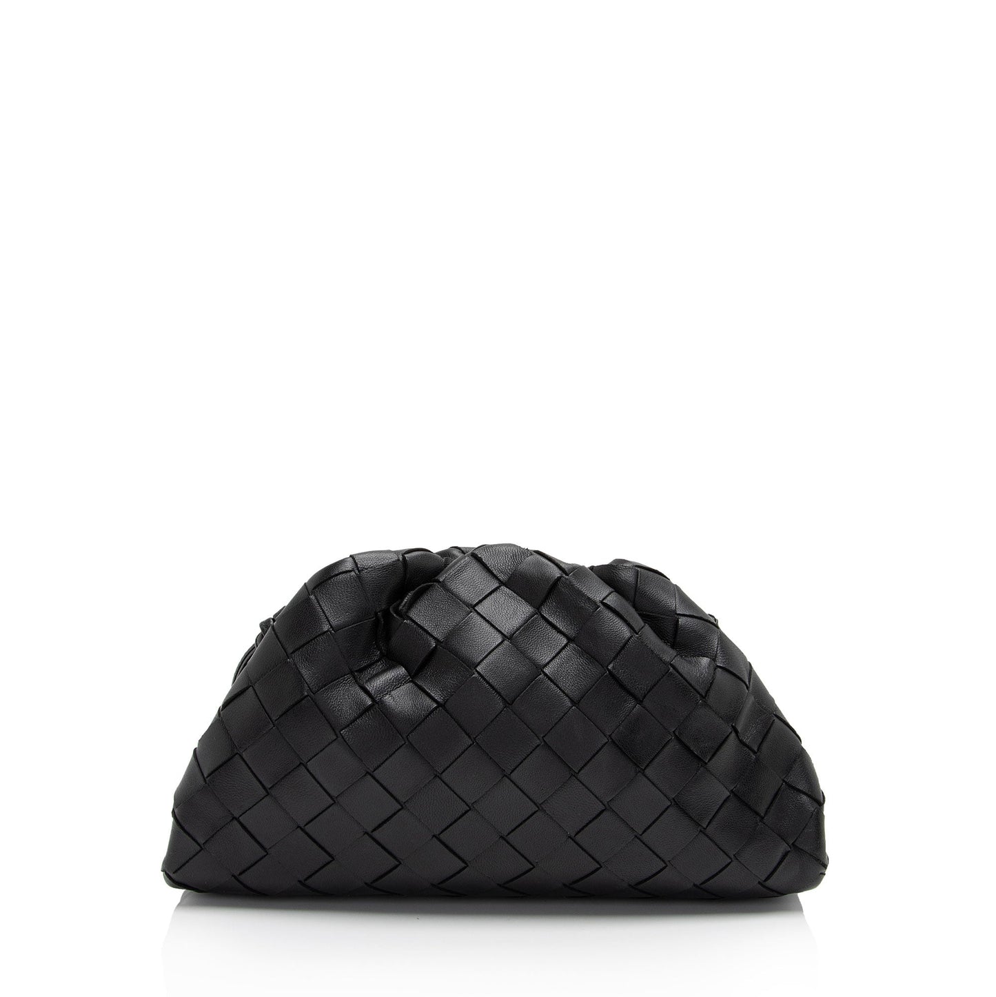 Bottega Veneta Intrecciato Nappa Leather The Pouch Mini Clutch (SHF-ZxdcNO)