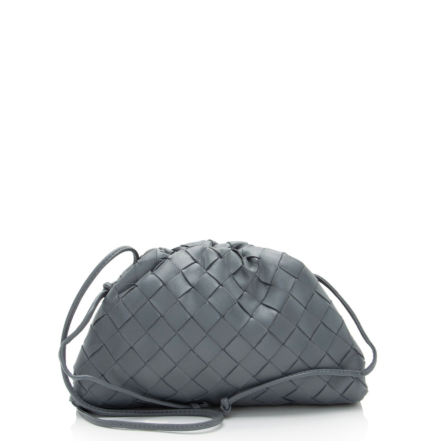 Bottega Veneta Intrecciato Nappa Leather The Pouch Mini Clutch (SHF-n3ltyV)