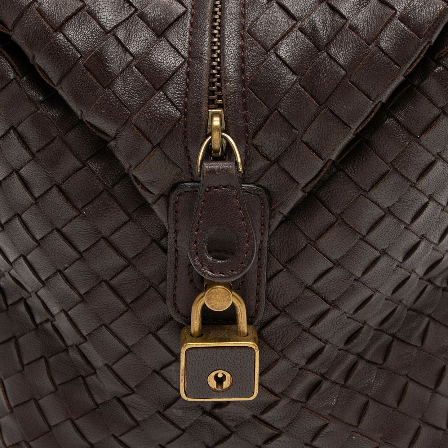 Bottega Veneta Intrecciato Nappa Montaigne Small Satchel (SHF-4lcw1Z)