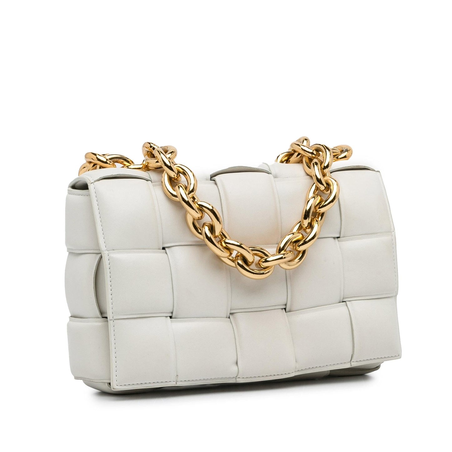 Bottega Veneta Intrecciato Padded Chain Cassette (SHG-KDOWag)