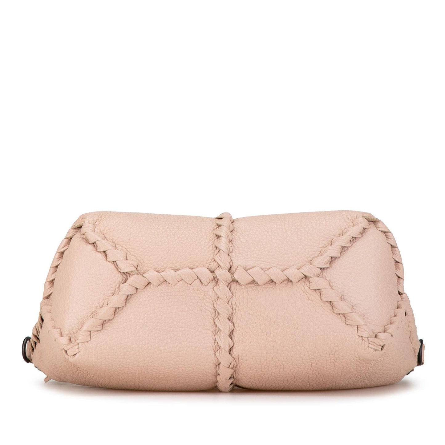 Bottega Veneta Intrecciato-Trimmed Cervo Satchel (SHG-nXWOHX)