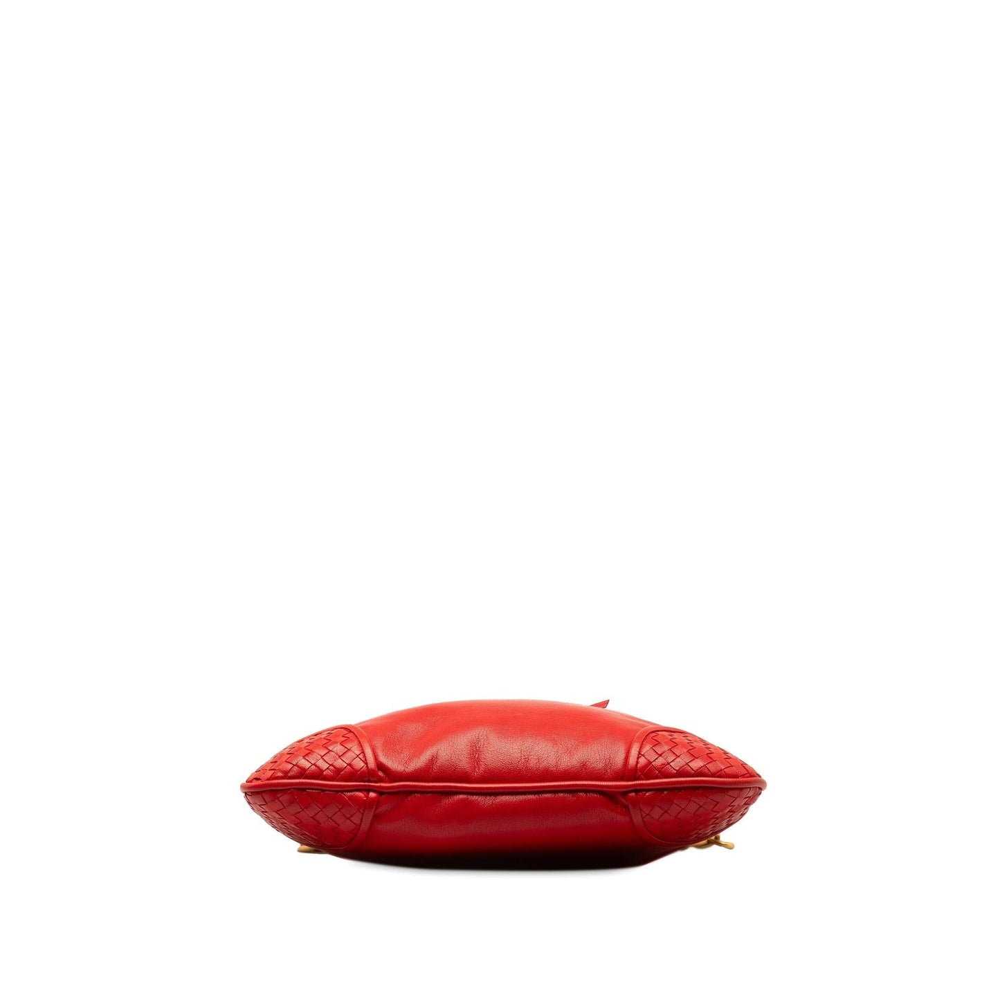 Bottega Veneta Intrecciato Trimmed Leather Shoulder Bag (SHG-3guURJ)