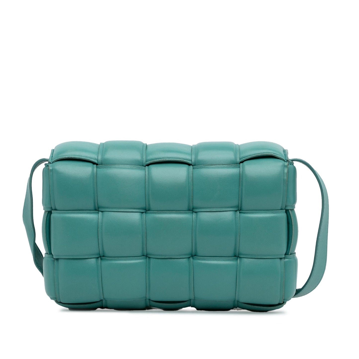 Bottega Veneta Maxi Intrecciato Padded Cassette Crossbody (SHG-kR8MHE)