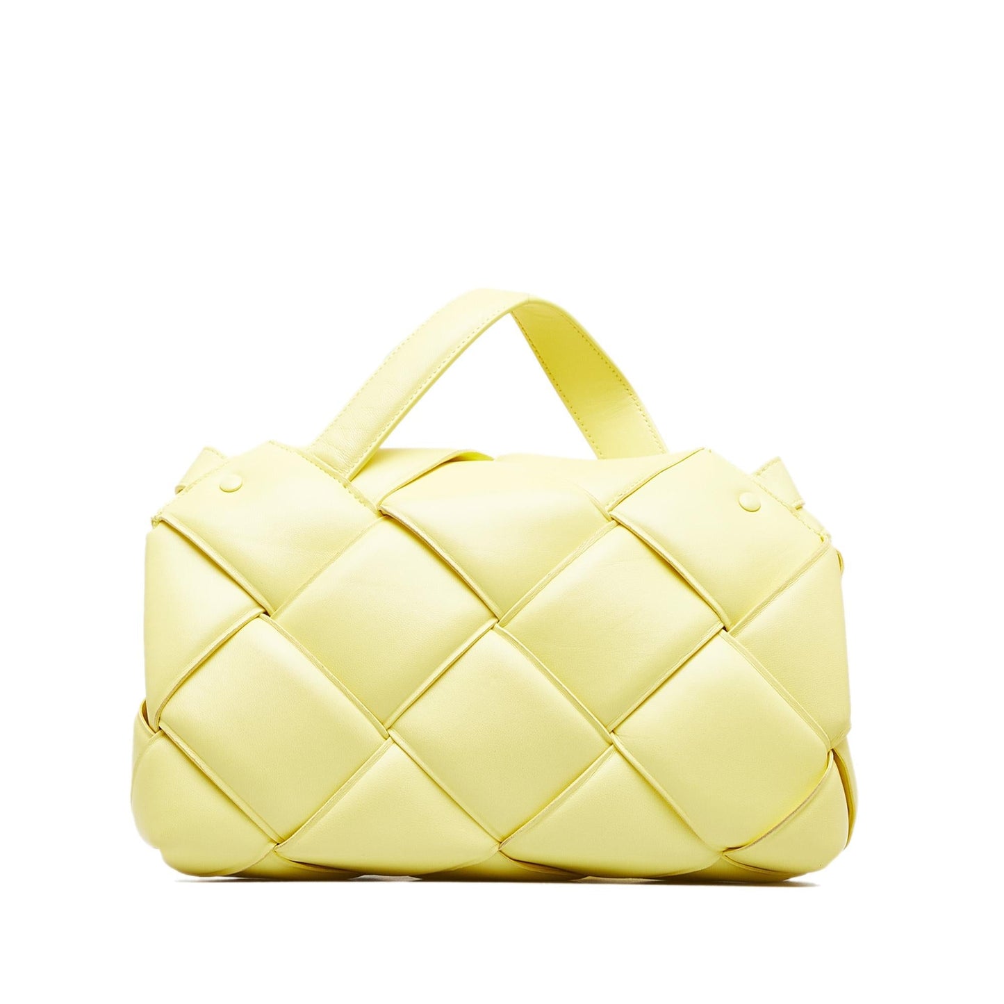 Bottega Veneta Maxi Intrecciato Padded Leather Satchel (SHG-592MwA)