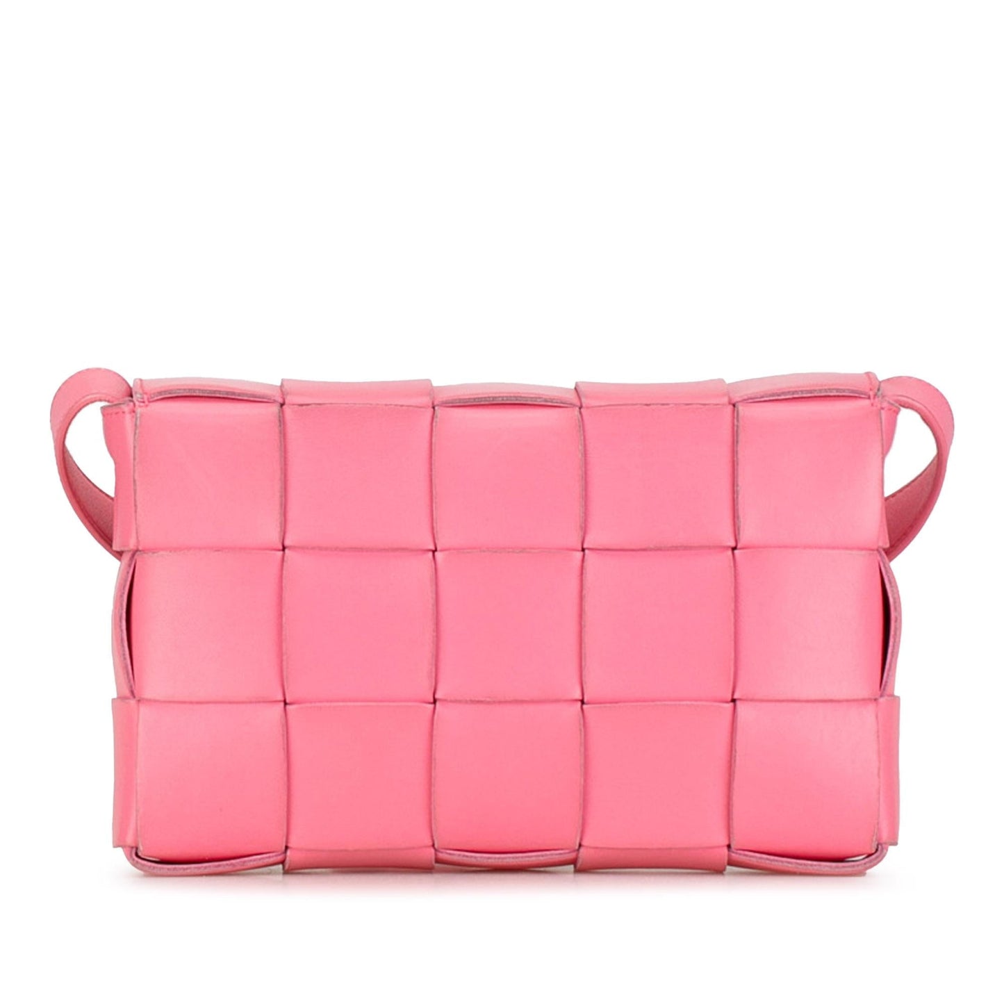 Bottega Veneta Maxi Lambskin Intrecciato Cassette Crossbody (SHG-4fFL6n)