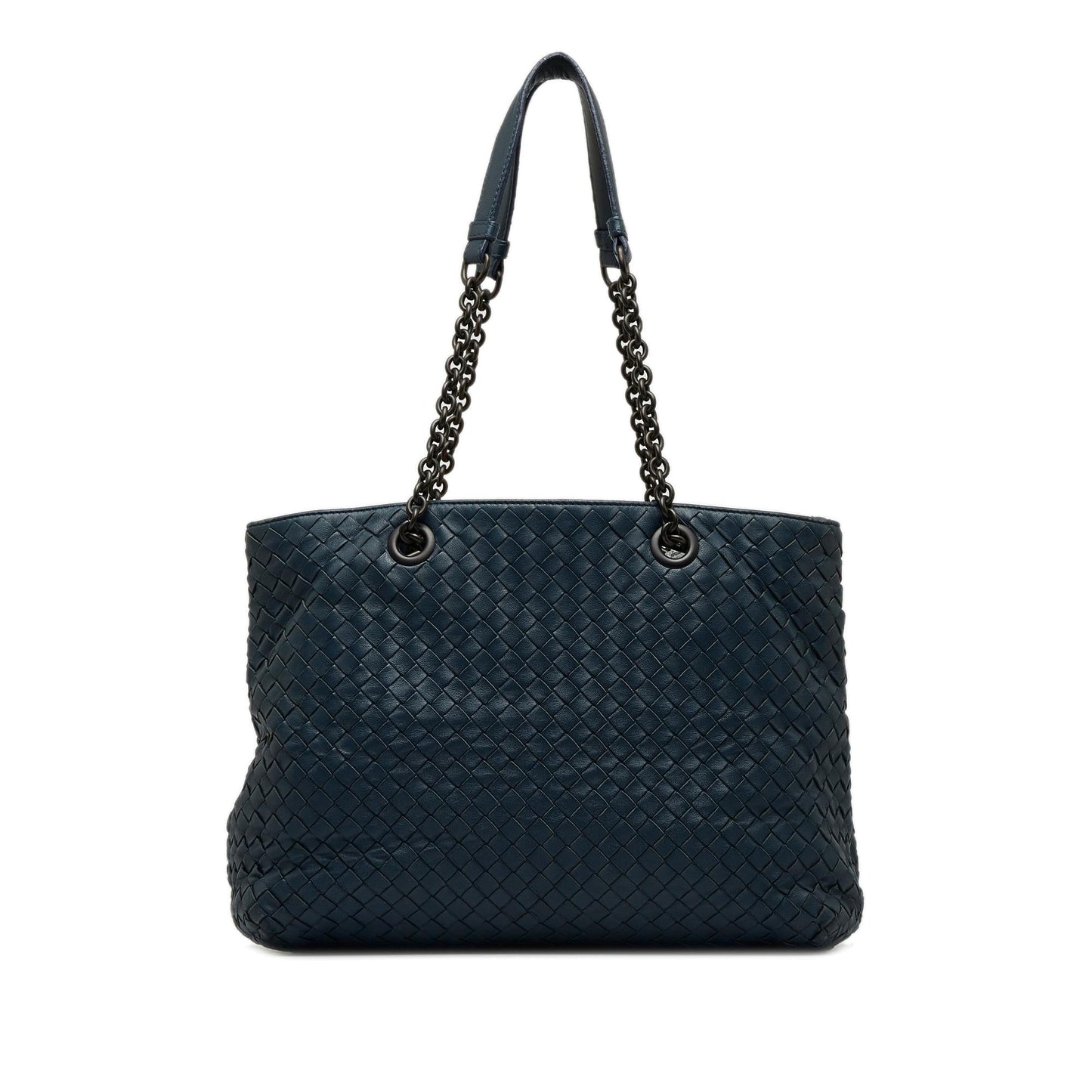 Bottega Veneta Medium Intrecciato Double Chain Tote (SHG-oRcWI3)