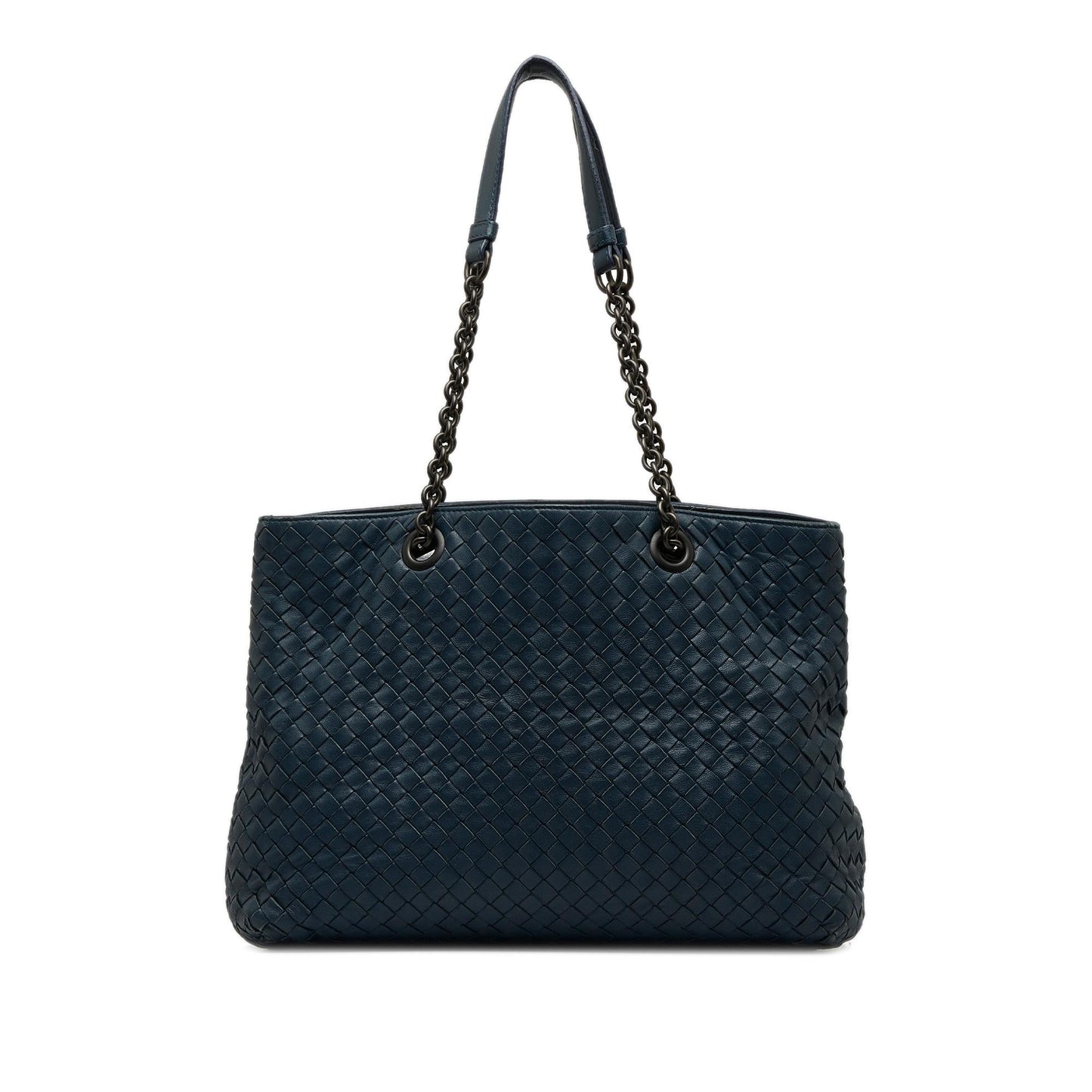 Bottega Veneta Medium Intrecciato Double Chain Tote (SHG-oRcWI3)