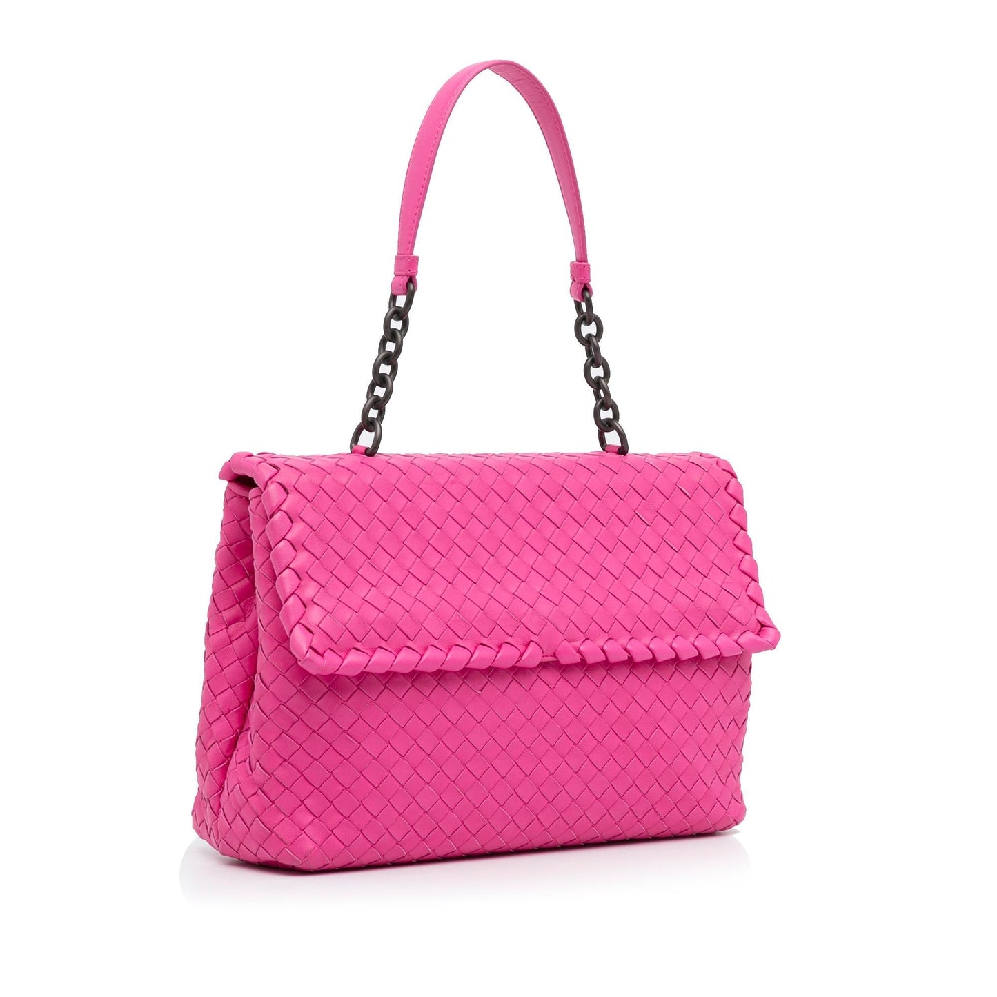 Bottega Veneta Medium Intrecciato Olimpia Shoulder Bag (SHG-RvNcA6)