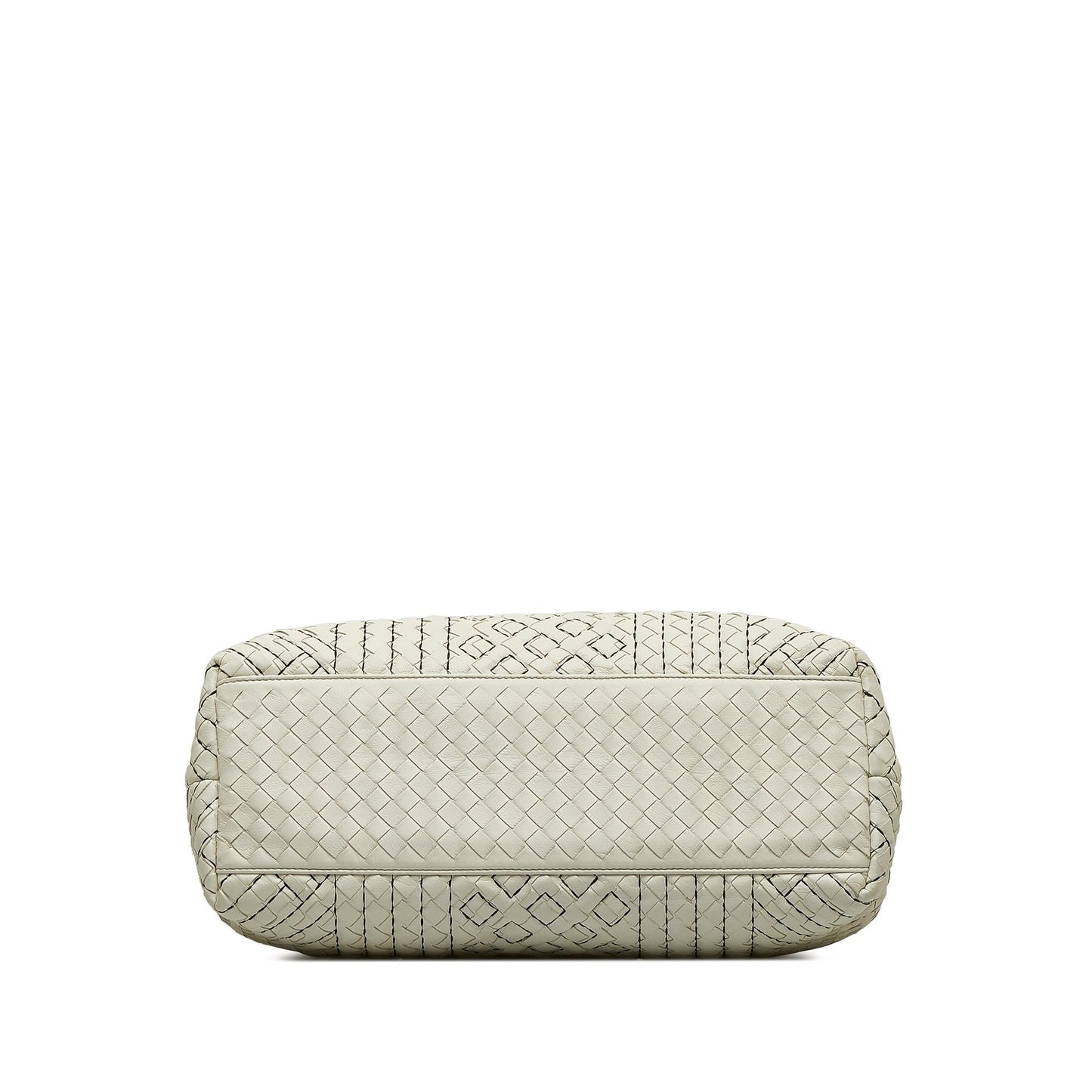 Bottega Veneta Medium Intrecciato Stitched Double Chain Tote (SHG-lAoFji)