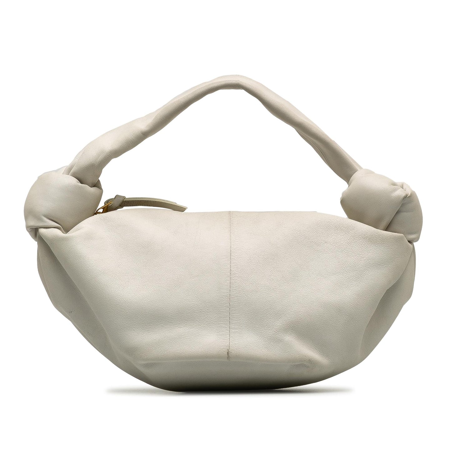 Bottega Veneta Mini Lambskin Double Knot Bag (SHG-RYDSLF)