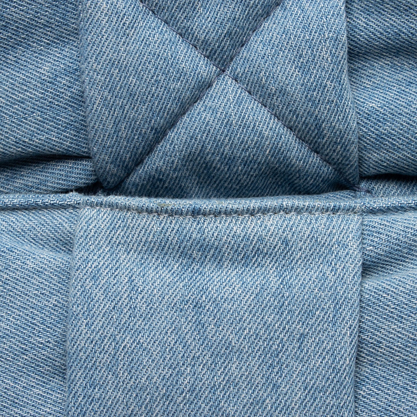 Bottega Veneta Padded Denim Cassette Shoulder Bag (SHF-Py6v0Q)