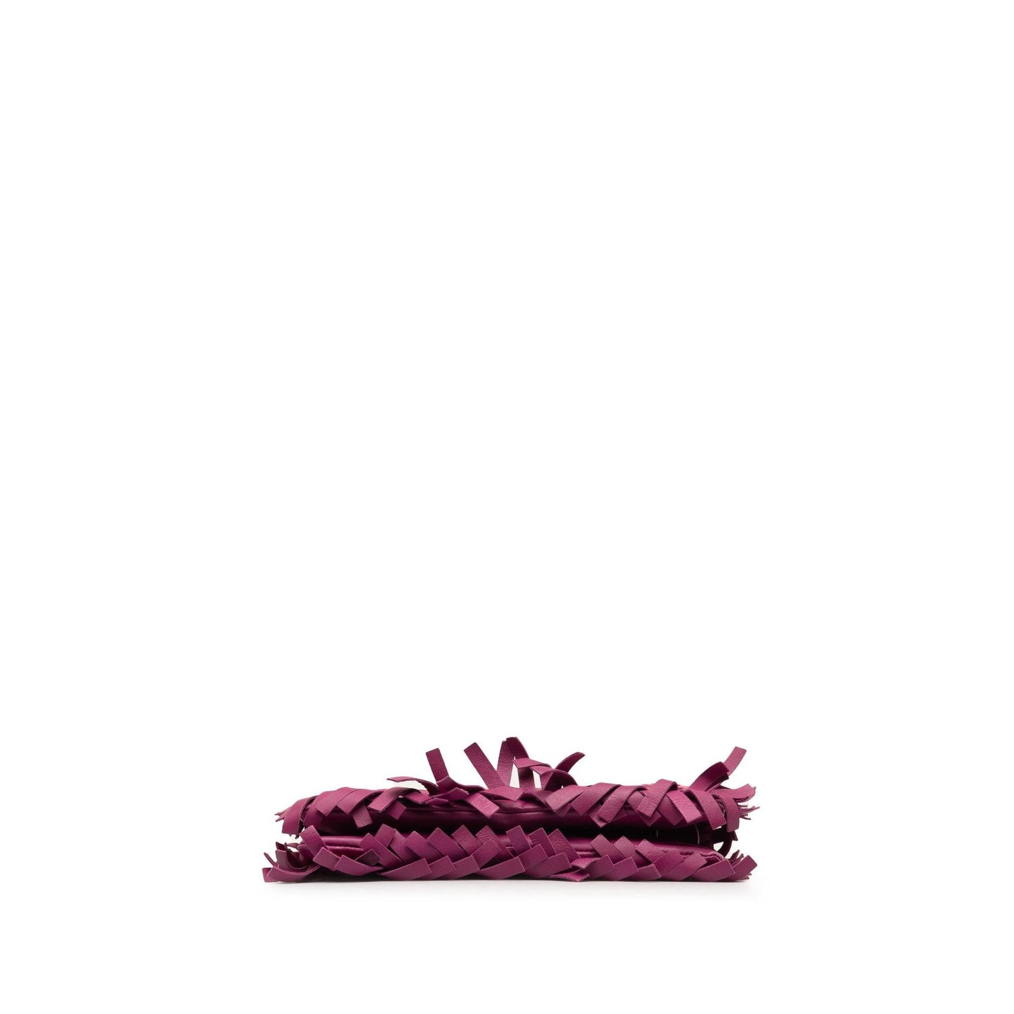 Bottega Veneta Paille Sfrangiato Aquatre Intrecciato Fringe Shoulder Bag (SHG-KXf7nX)