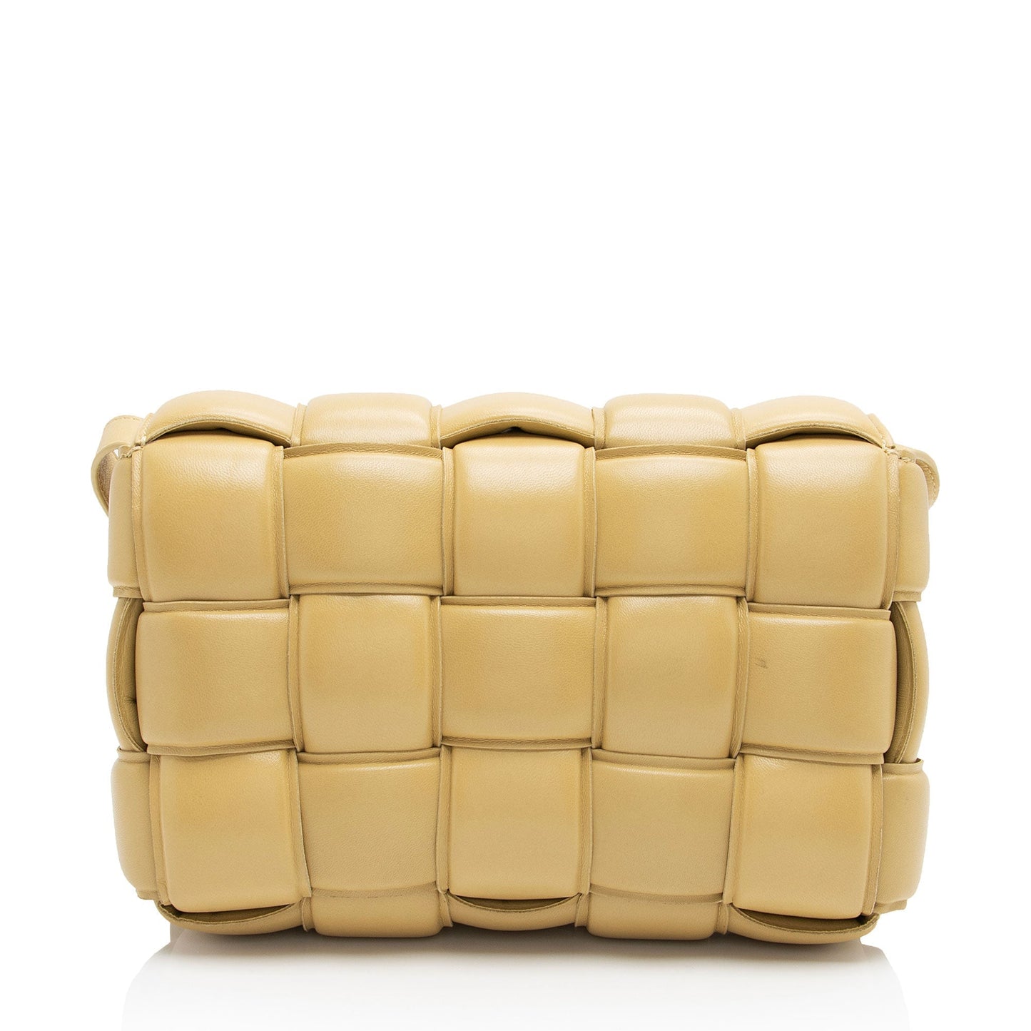 Bottega Veneta Puffed Leather Cassette Crossbody (SHF-9LU5JW)