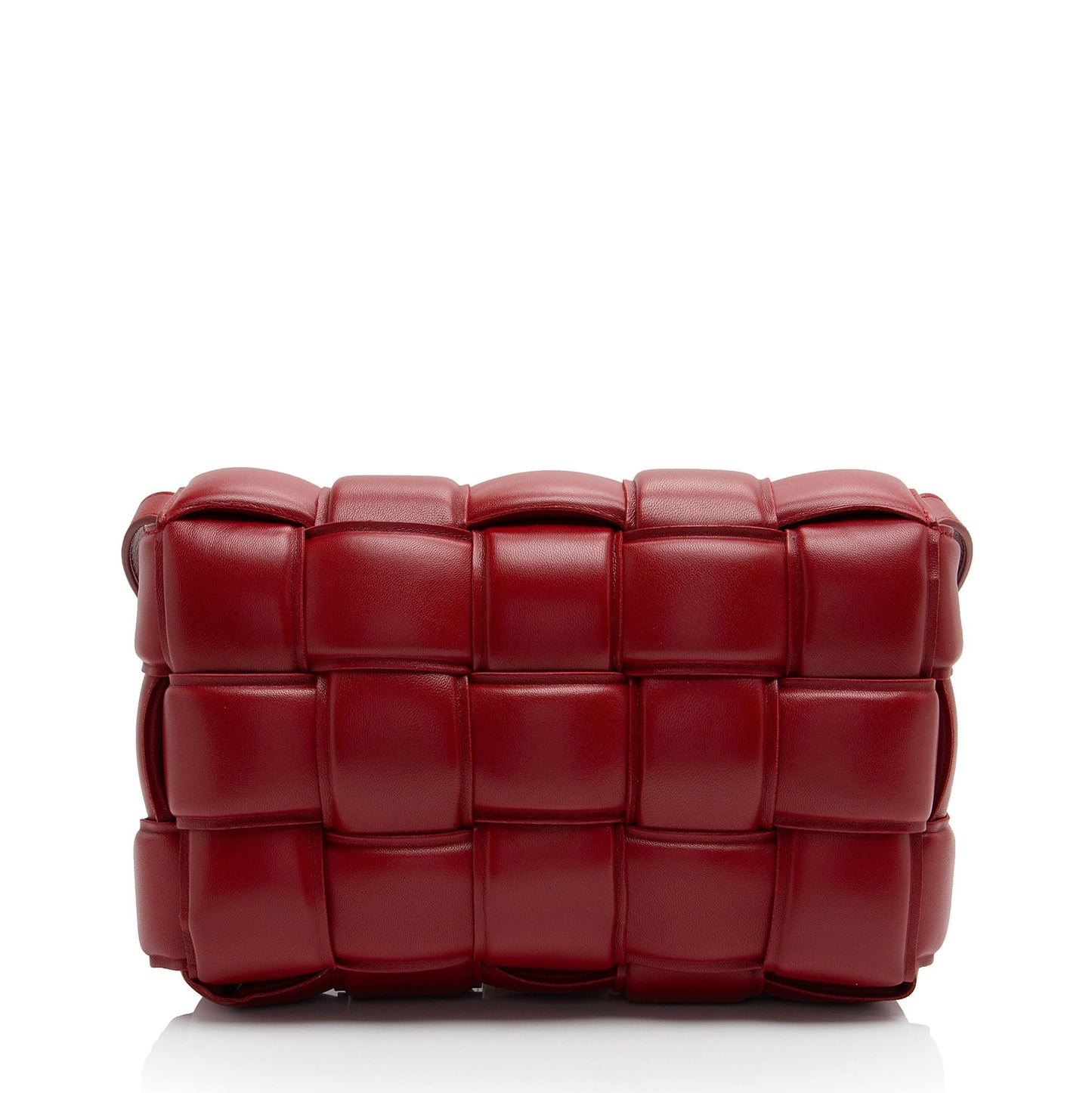 Bottega Veneta Puffed Leather Cassette Crossbody (SHF-WyihDy)