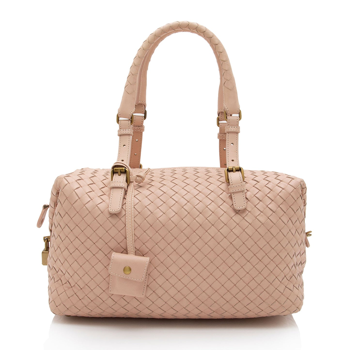 Bottega Venetta Intrecciato Nappa Montaigne Small Satchel (SHF-IwhXKh)