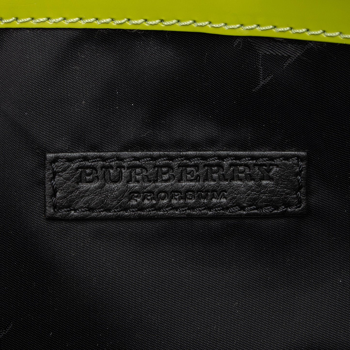 Burberry Patent Leather Parmoor Prorsum Clutch (SHF-23381)