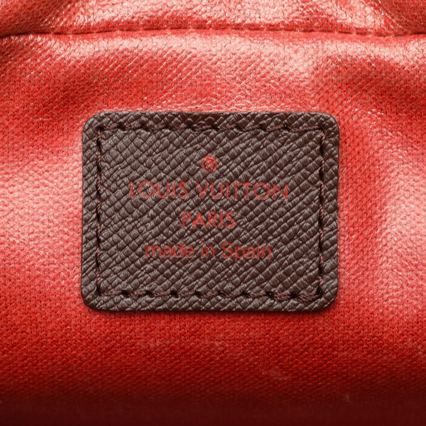 Brown Louis Vuitton Damier Ebene Trousse Toilette 25 Pouch