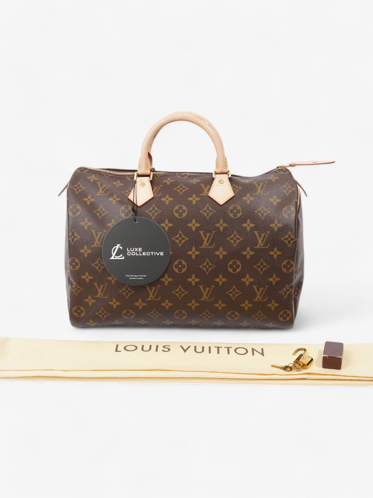 Louis Vuitton Speedy Monogram Coated Canvas 35