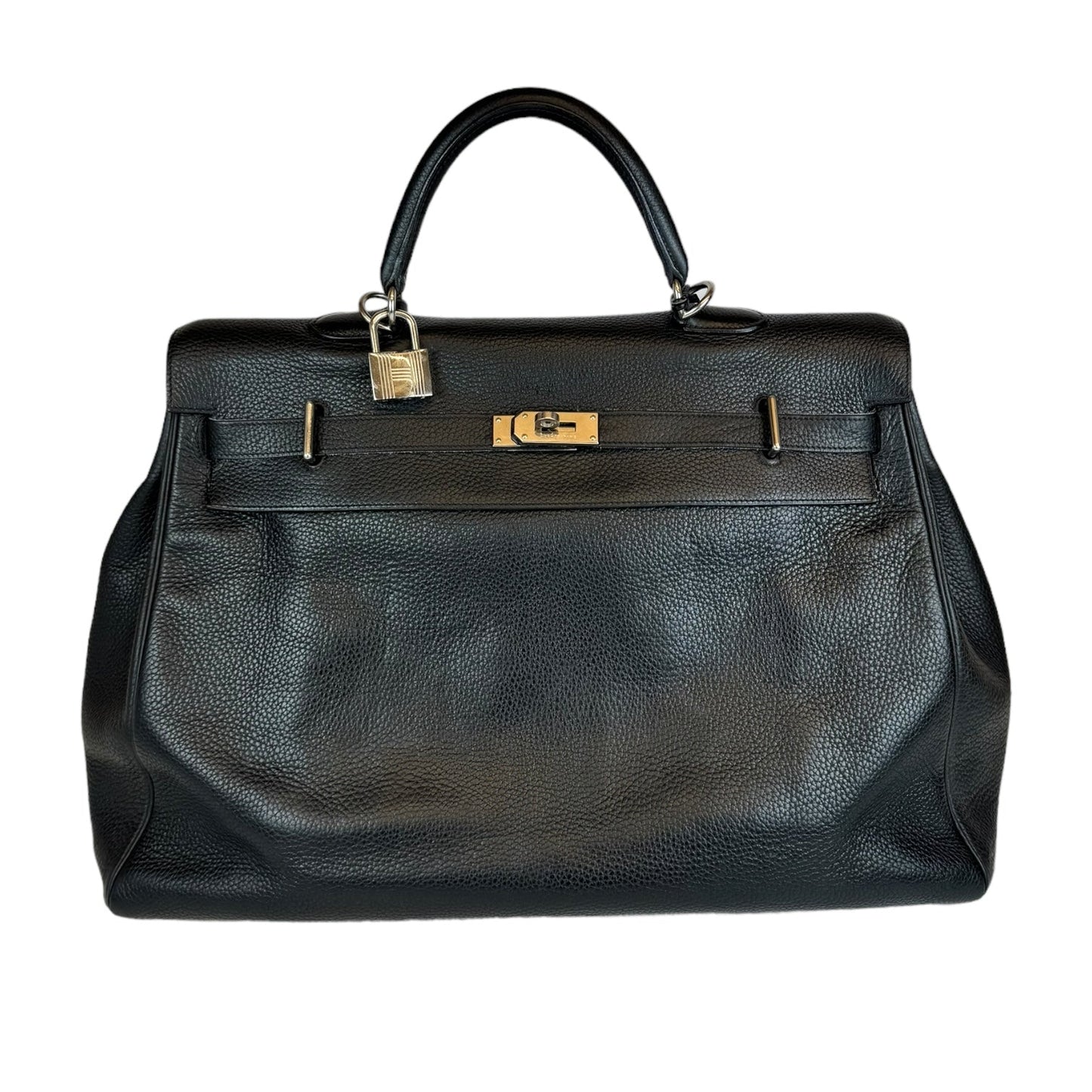 HermÃƒÆ’Ã‚Â¨s Kelly 50 Black Togo