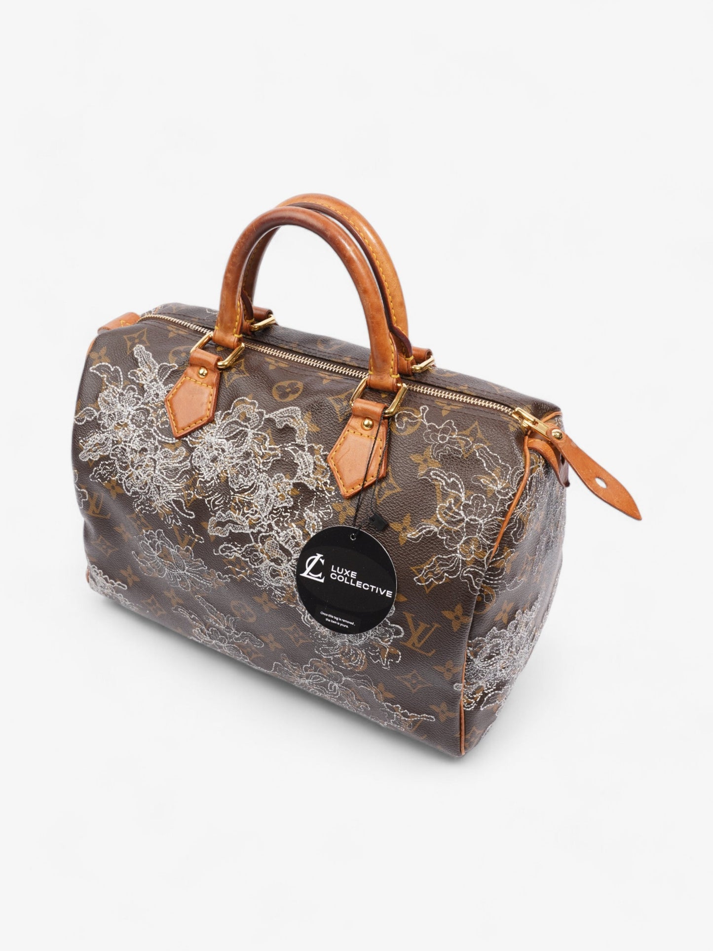Louis Vuitton Dentelle Speedy Monogram Coated Canvas 30