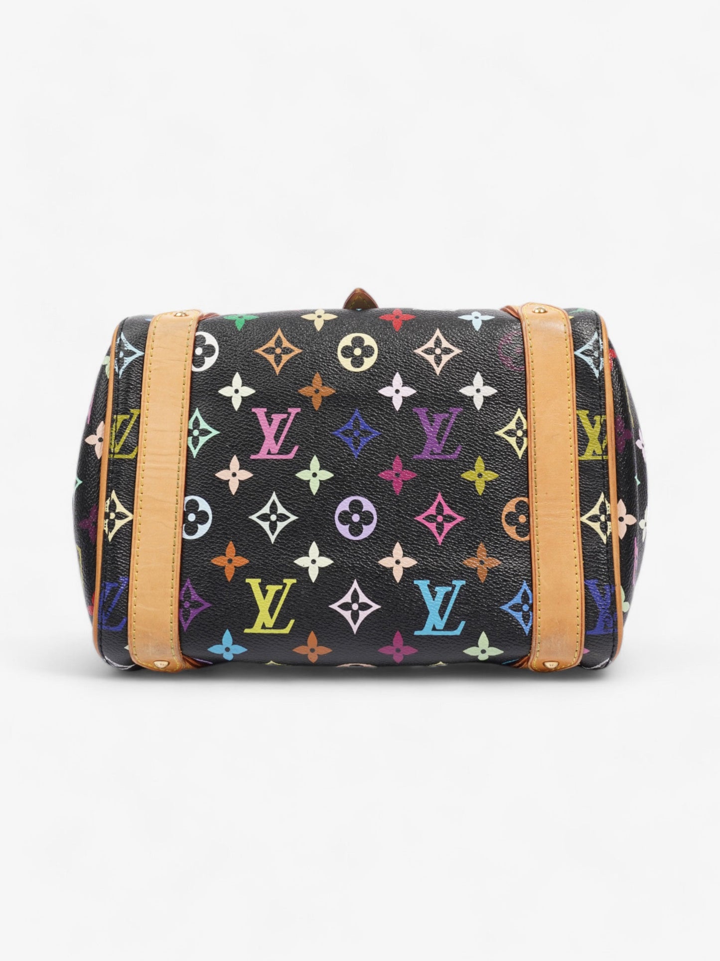 Louis Vuitton x Takashi Murakami Priscilla Black Multicoloured Monogram Coated Canvas
