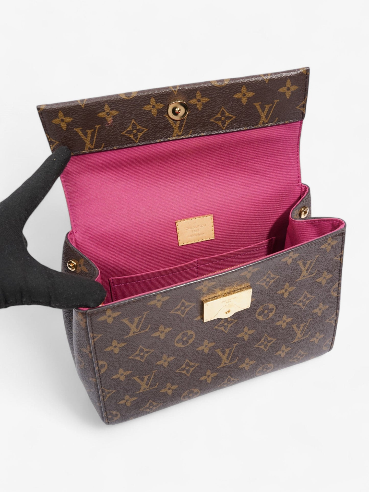 Louis Vuitton Cluny Monogram Coated Canvas BB
