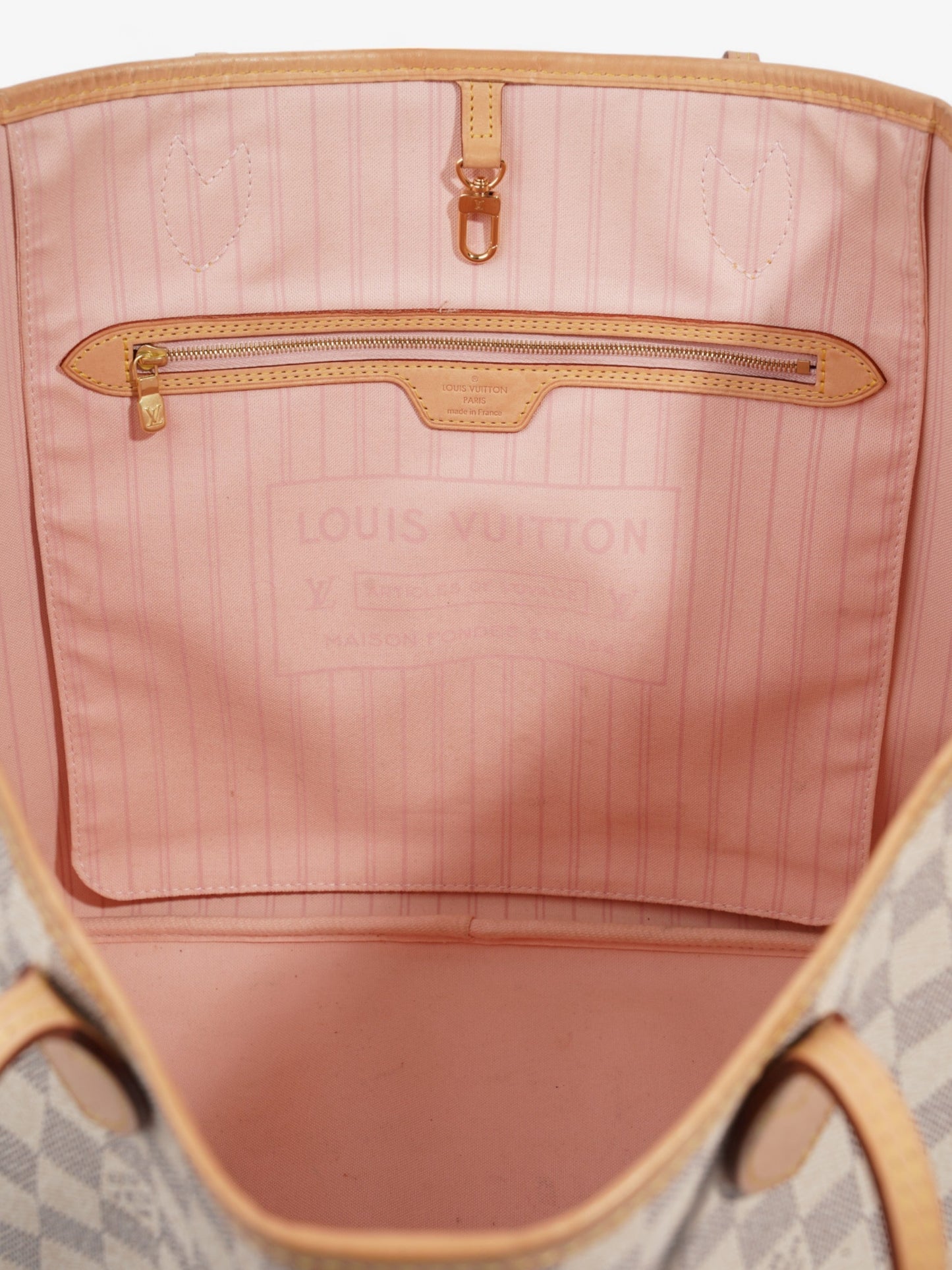Louis Vuitton Neverfull Damier Azur  Coated Canvas GM