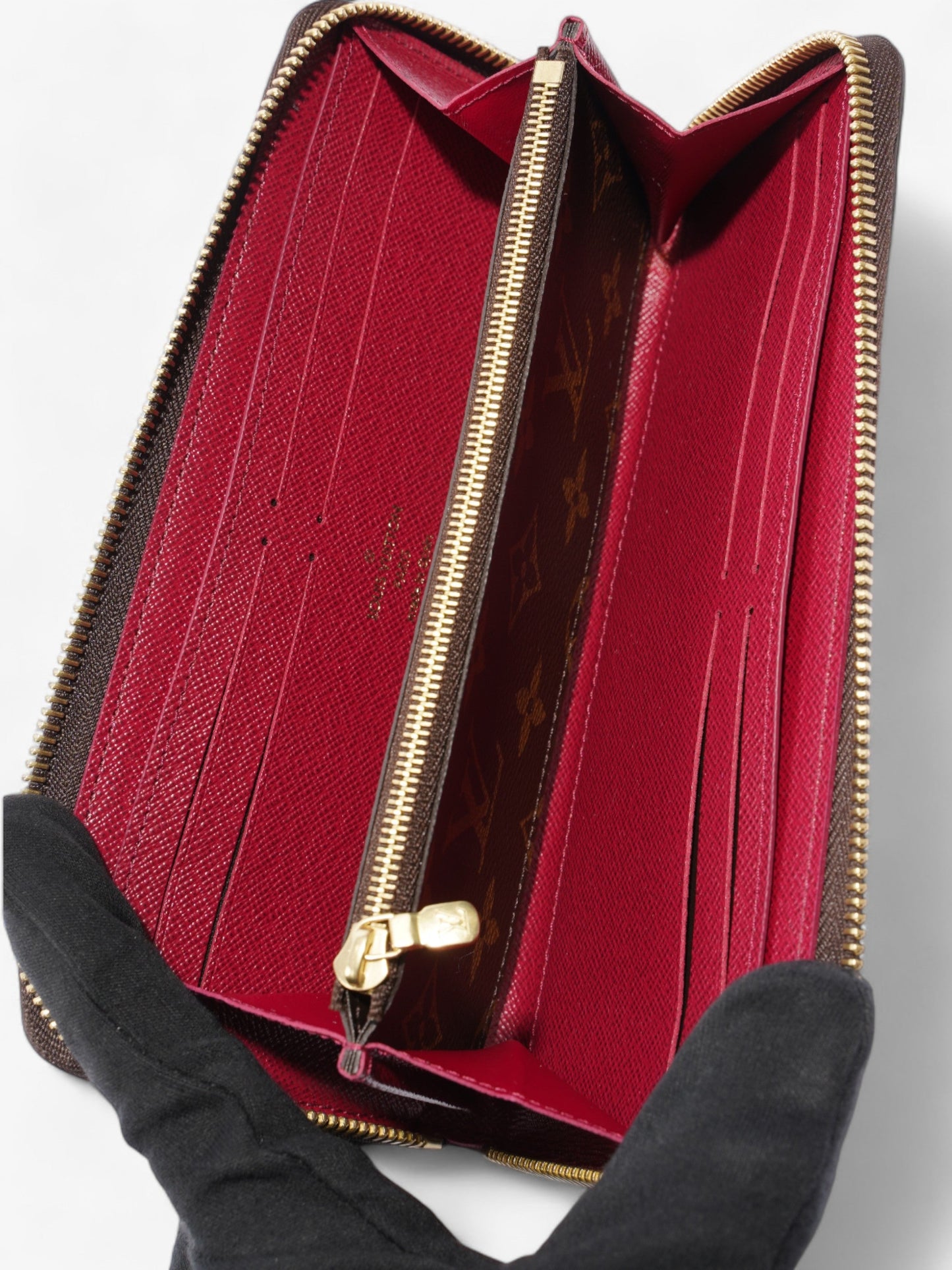 Louis Vuitton Cl茅mence Wallet Monogram Coated Canvas