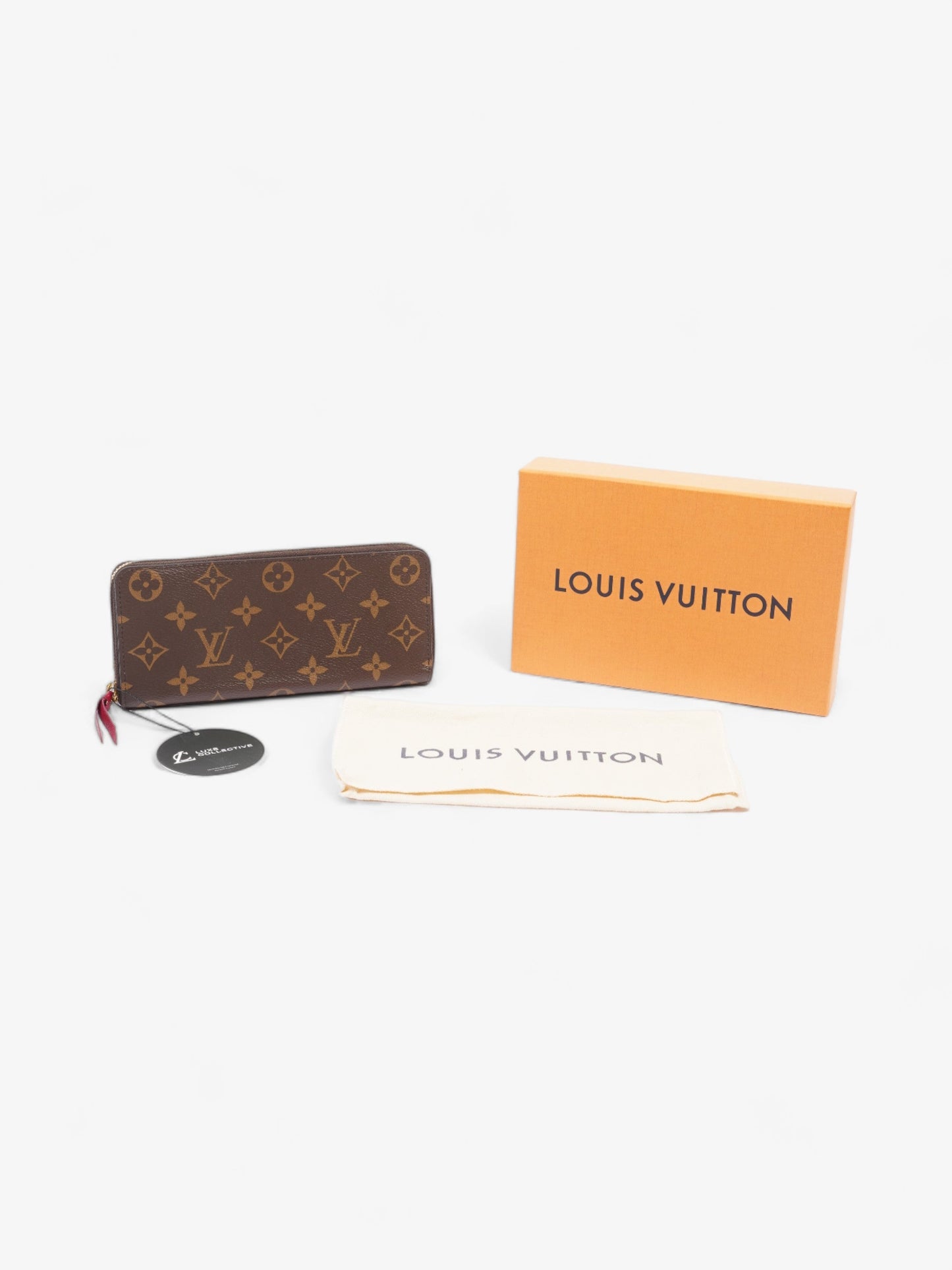 Louis Vuitton Cl茅mence Wallet Monogram Coated Canvas