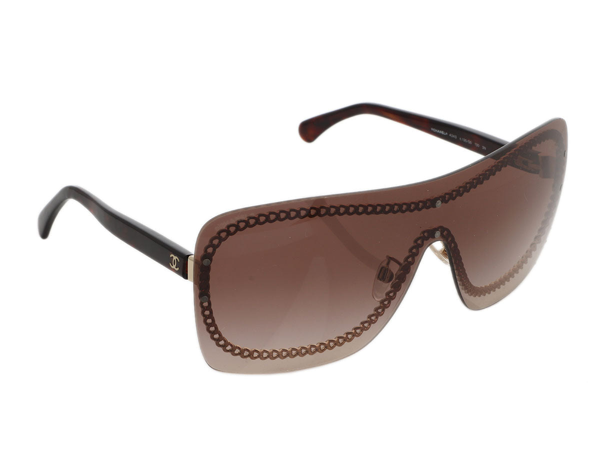 Chanel Chain Shield Sunglasses