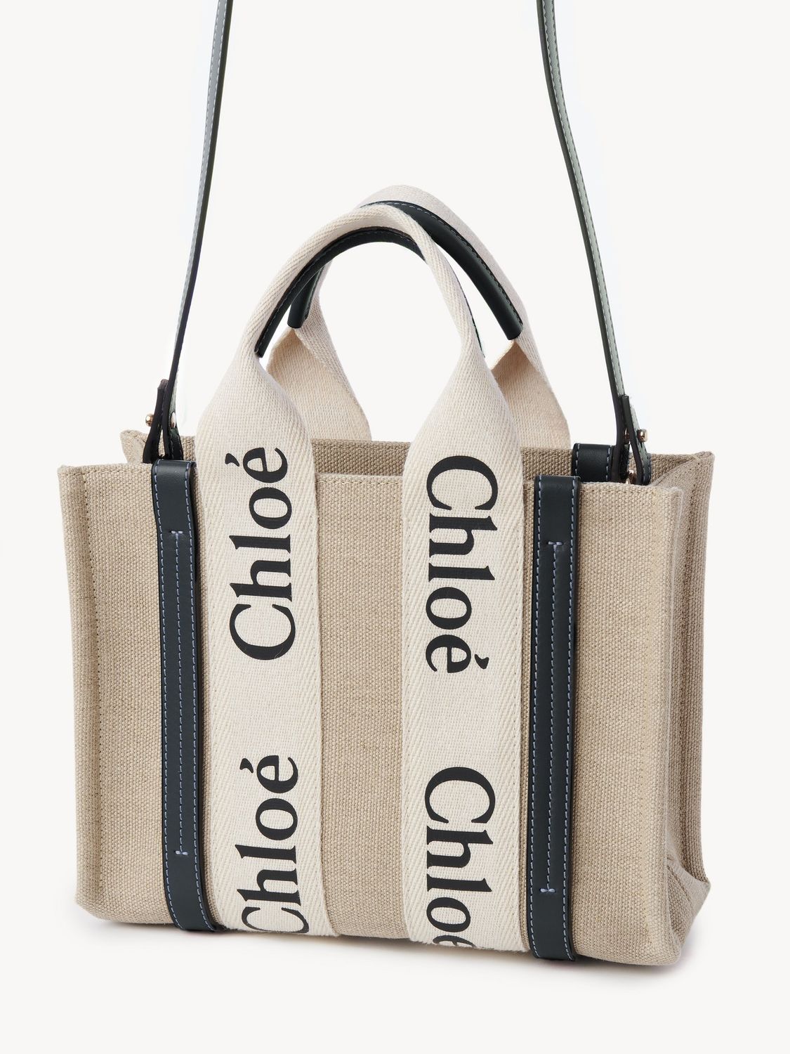 CHLOÃƒÆ’Ã¢â‚¬Â° SMALL WOODY TOTE BAG