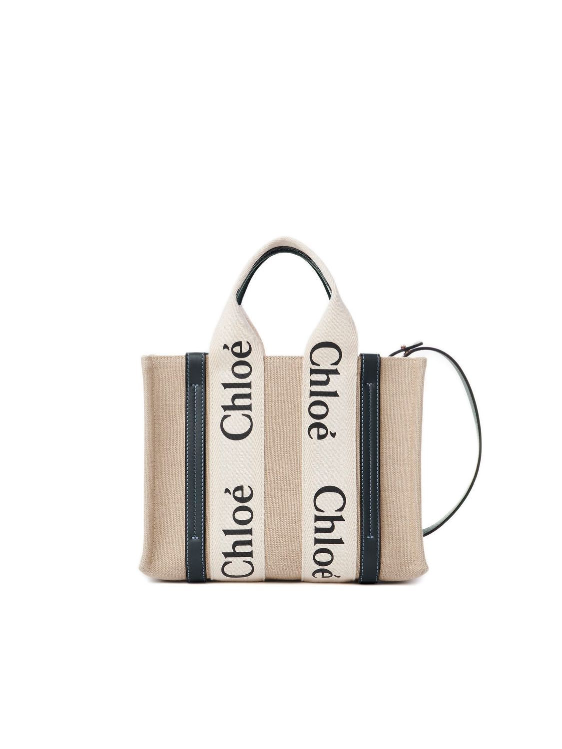 CHLOÃƒÆ’Ã¢â‚¬Â° SMALL WOODY TOTE BAG