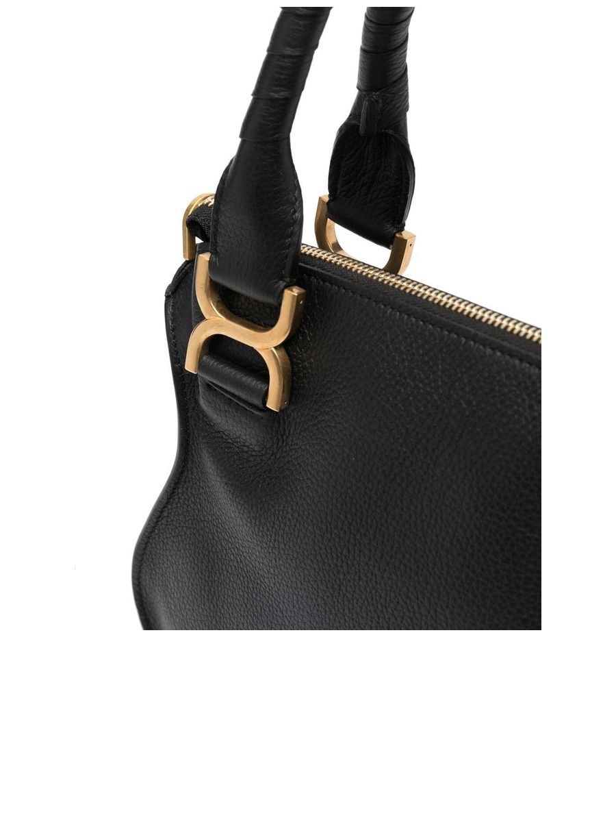 Small Marcie Bag in Grained Leather