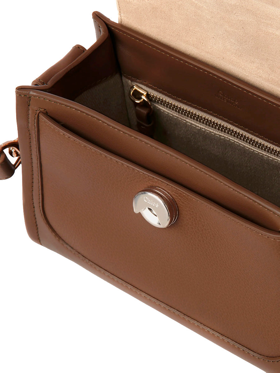 Mini Tess Day Bag in Dark Nut