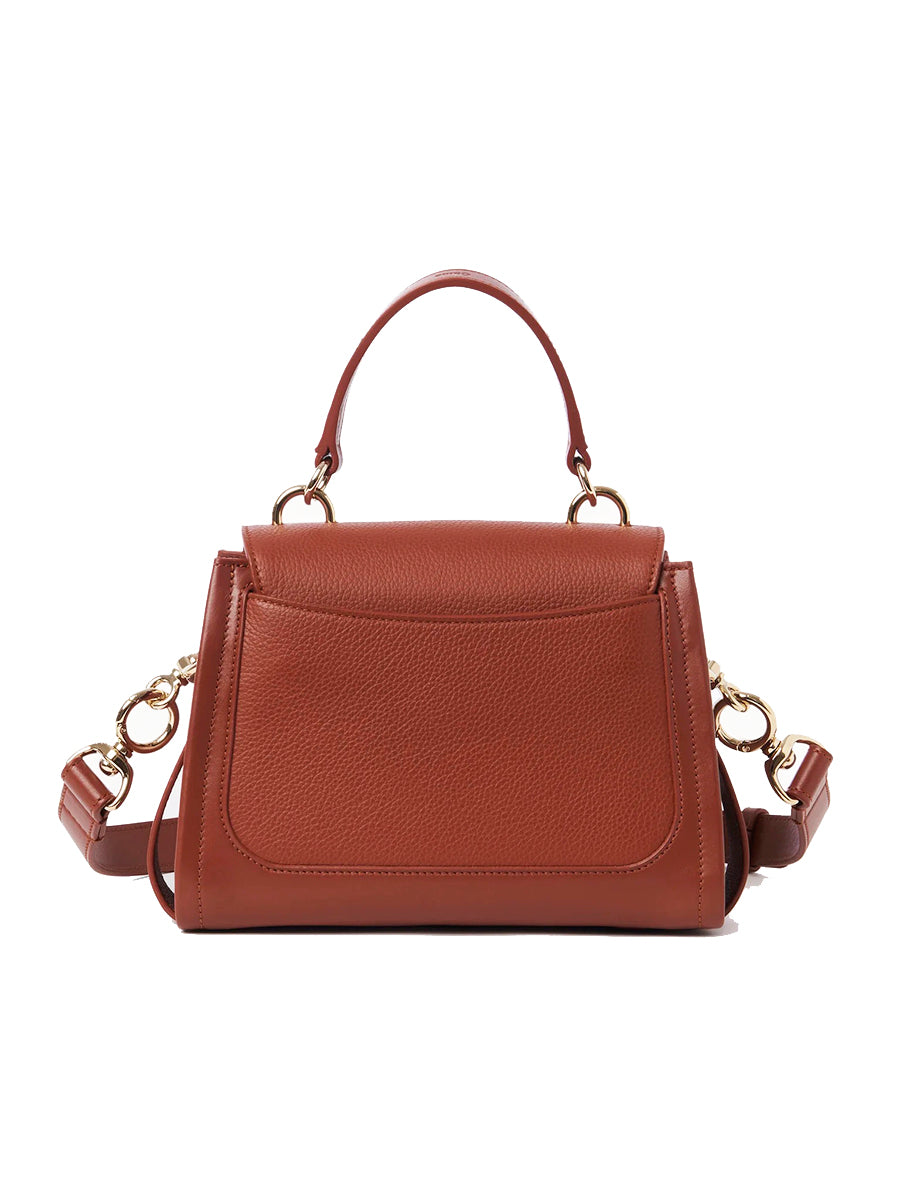 Mini Tess Day Bag in Sepia Brown