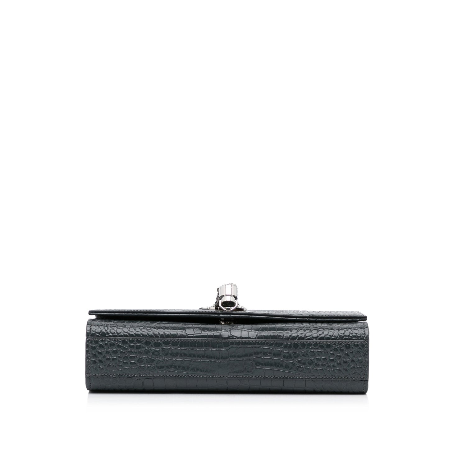 Yves Saint Laurent Kate Medium Black Embossed Leather