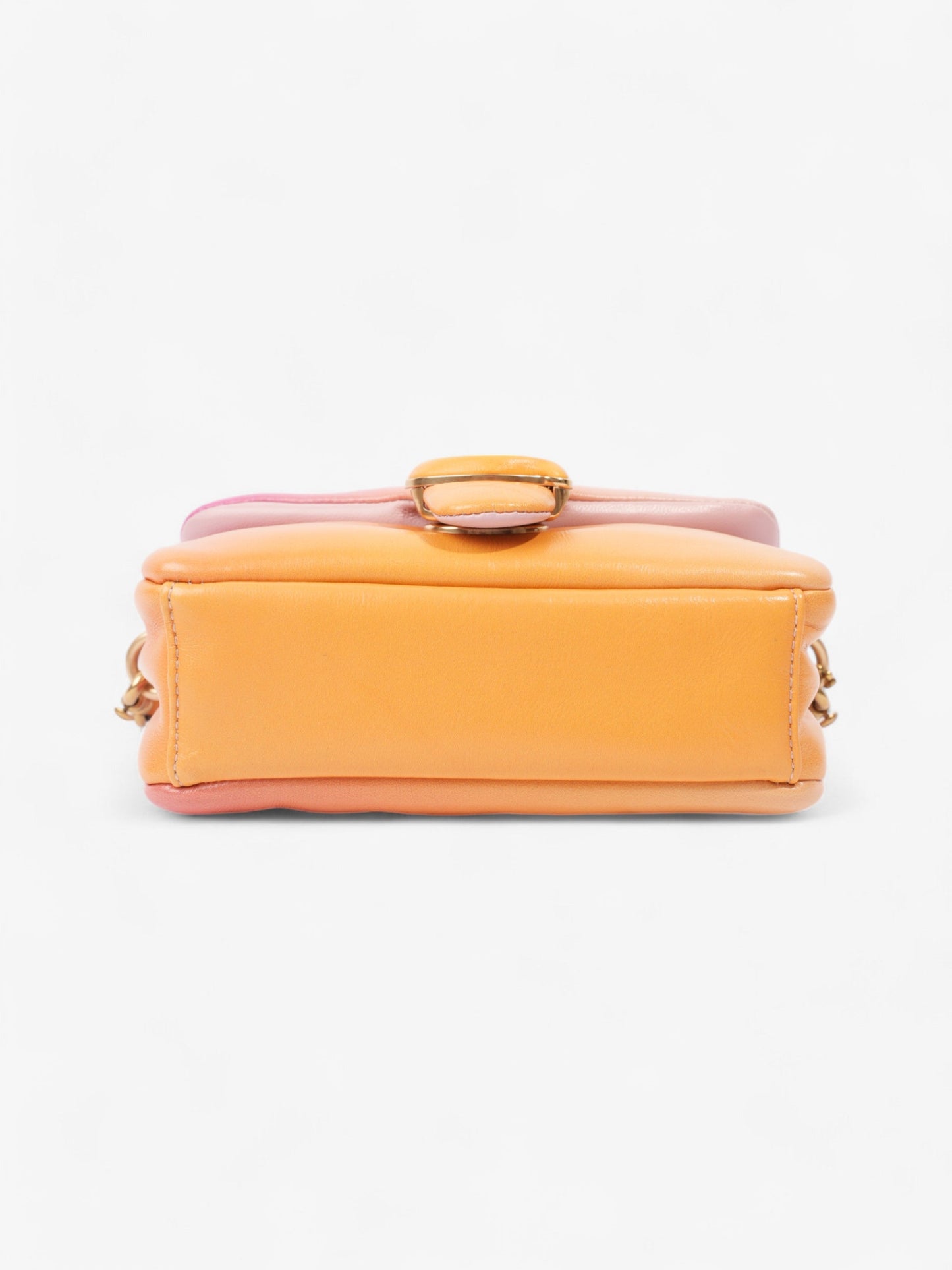 Coach Pillow Tabby Ombre / Pink / Yellow Nappa Leather 18