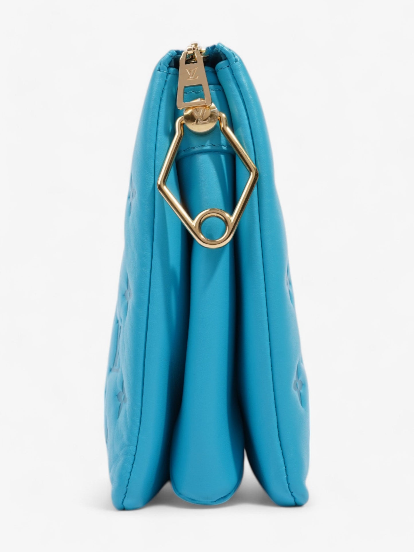 Louis Vuitton Coussin Turquoise  Lambskin Leather PM