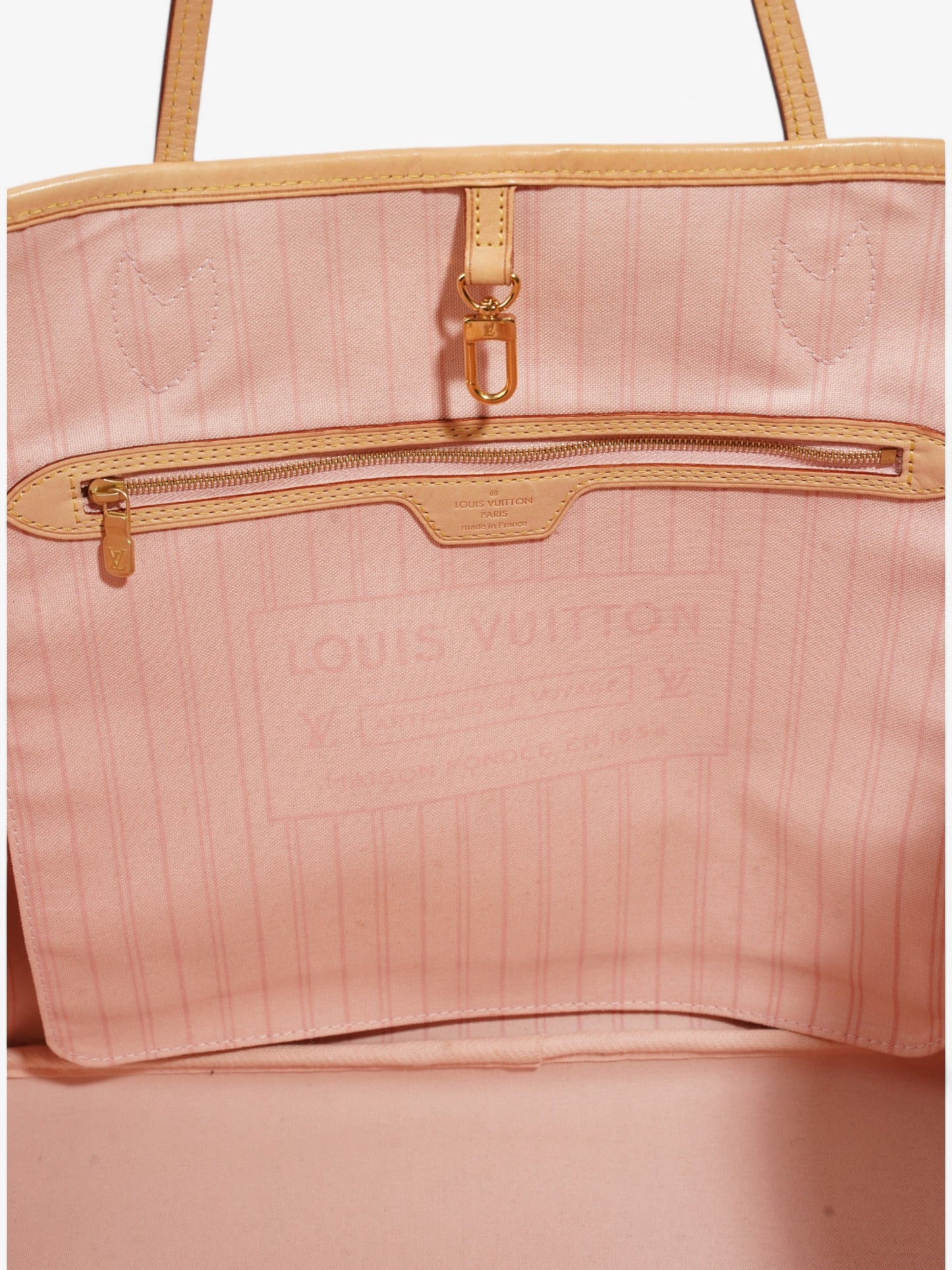 Louis Vuitton Neverfull Damier Azur Coated Canvas GM