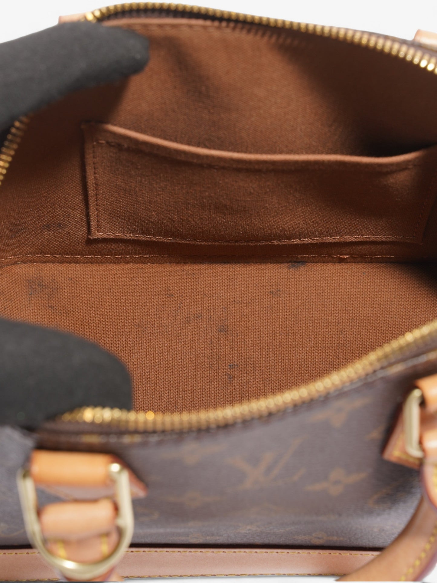 Louis Vuitton Alma Monogram Coated Canvas BB