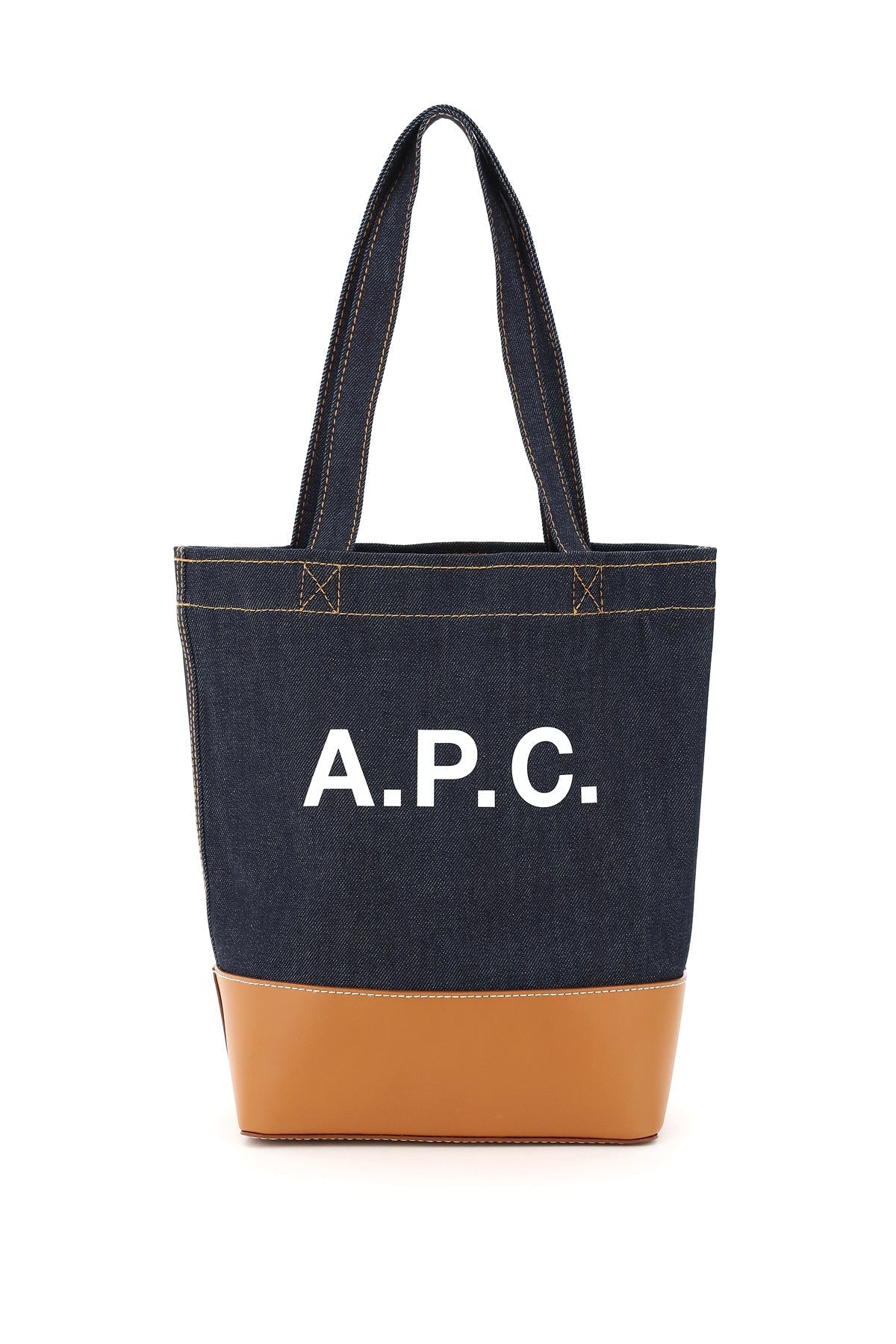 A.P.C. Axel Small Denim Tote Bag Women